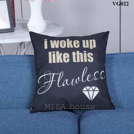Vỏ gối sofa câu nói hay ý nghĩa về cuộc sống như kim cương