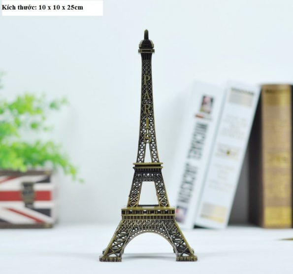 Tháp eiffel – Paris phong cách vintage trang trí cao 25cm