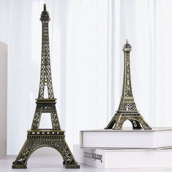 Tháp eiffel – Paris phong cách vintage trang trí cao 48cm và 18cm