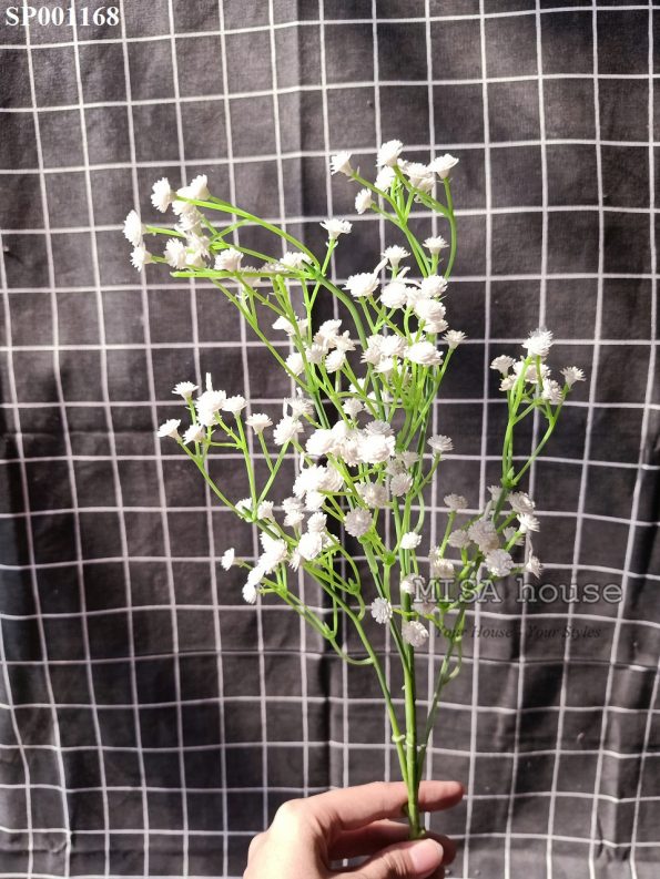 Hoa bi cành cao xanh nhạt – hoa giả đẹp