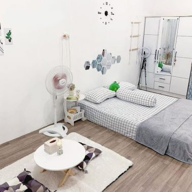 Những mẫu phòng ngủ màu trắng tạo không gian ngủ thoải mái