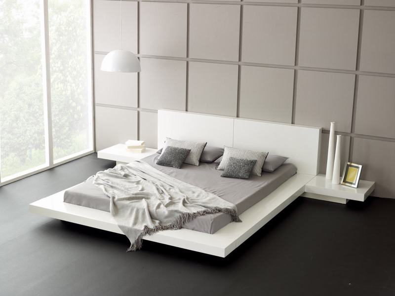 Những mẫu phòng ngủ màu trắng tạo không gian ngủ thoải mái