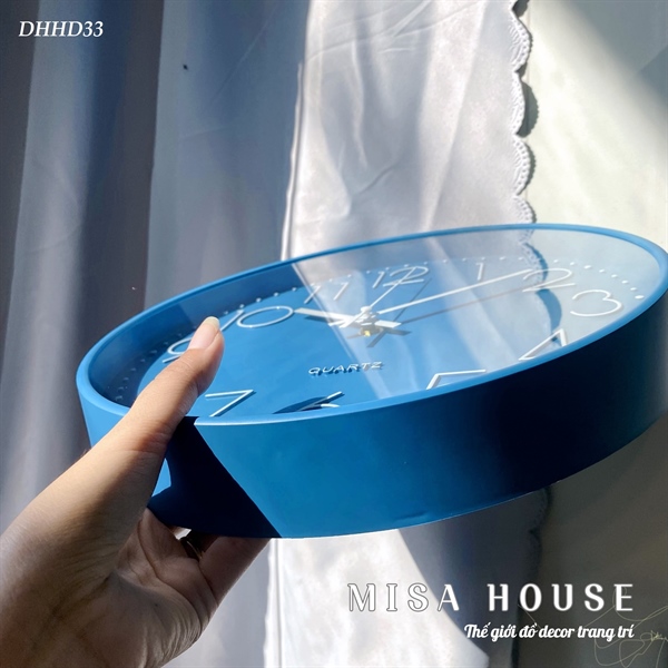 Đồng hồ treo tường hiện đại đơn giản làm quà tặng tân gia trang trí cửa hàng Đồng hồ treo tường hiện đại đơn giản làm quà tặng tân gia trang trí cửa hàng